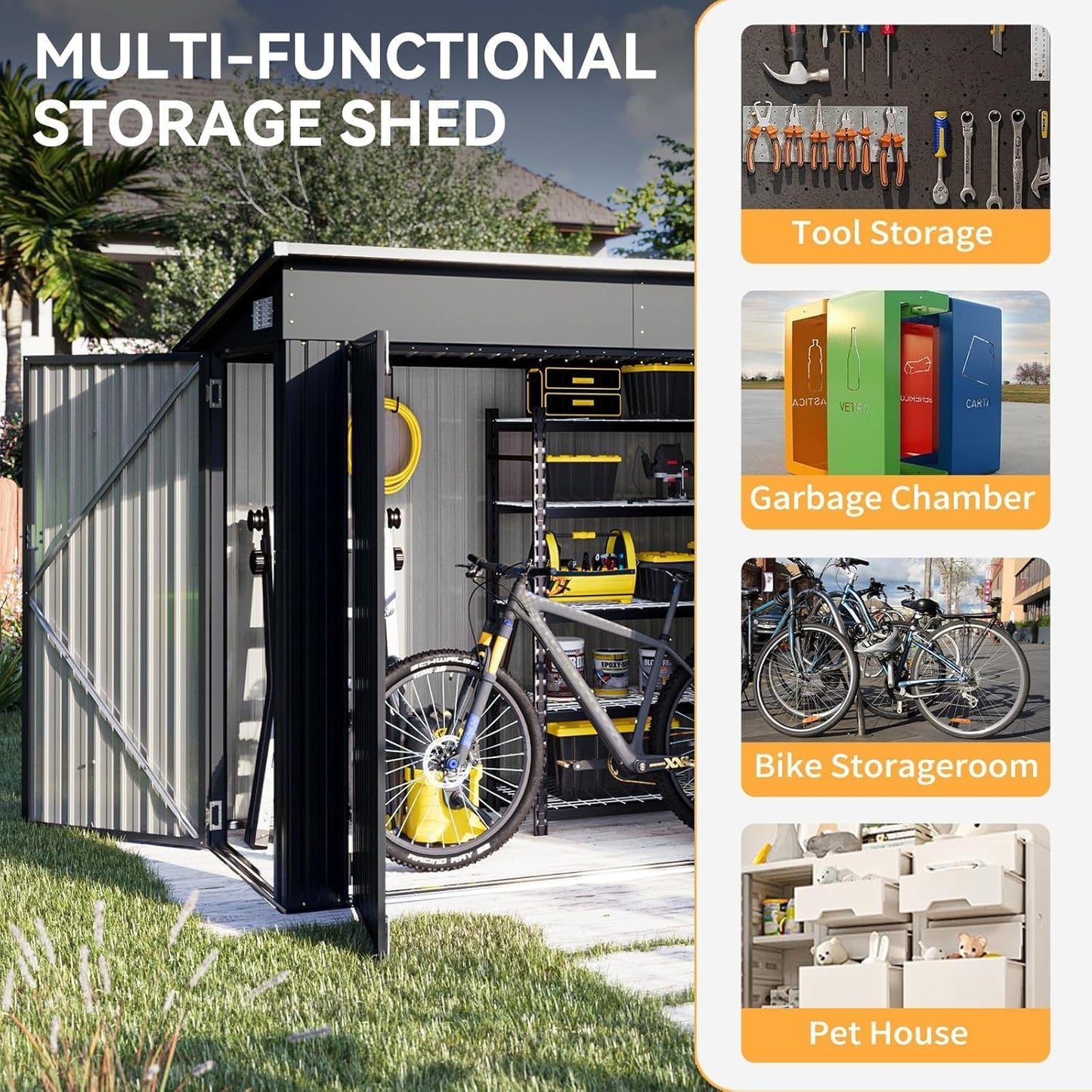 Keep Your Bikes Safe & Organized! 🚲🔒