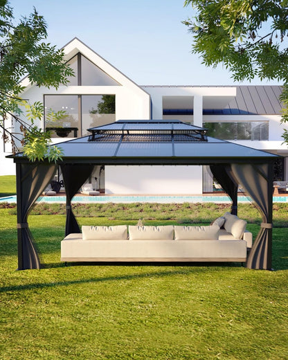 Stylish Backyard Pavilion 🌳✨ – Sturdy, Weatherproof, & Modern Design