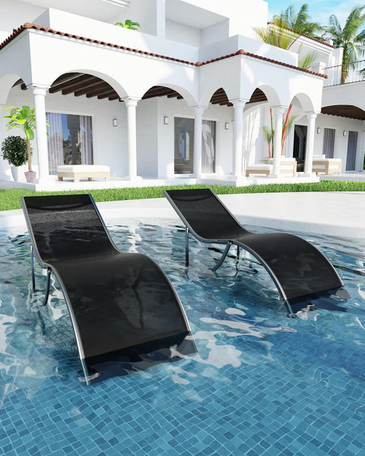 🌞 Outdoor Patio Chaise Lounge Set – Relax in Style & Comfort! 🛋️