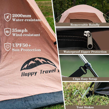 Adventure Dome Tent ⛺💨 | Waterproof & Portable Backpacking Shelter
