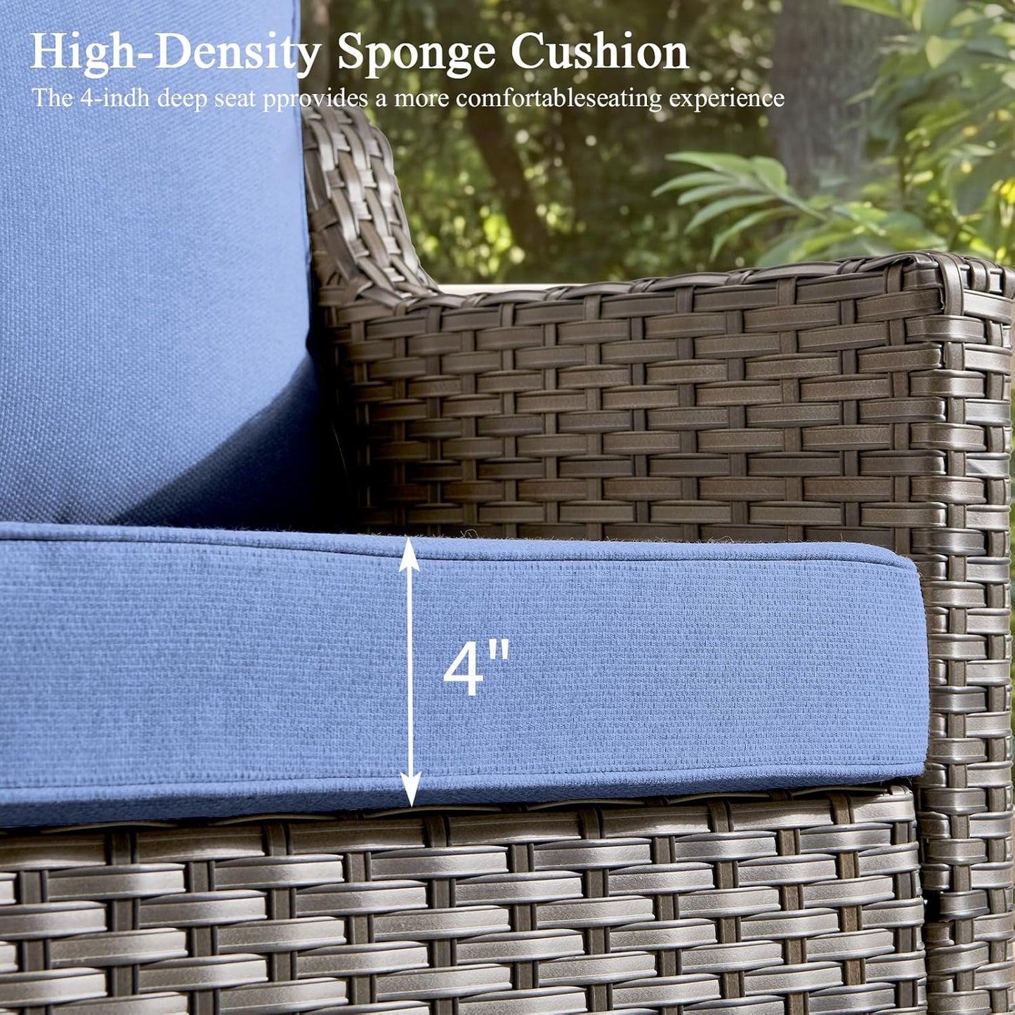 🌞 Elegant 7-Piece Outdoor Patio Sofa Set – Luxury Comfort for Your Backyard 🌿🛋️